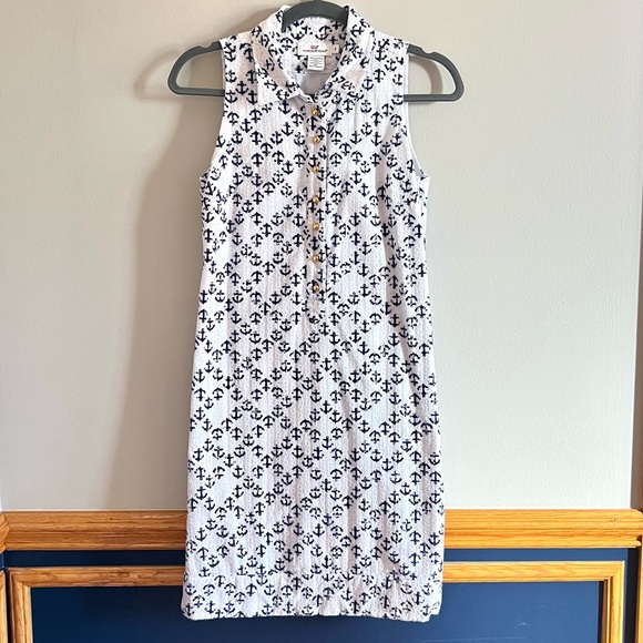 Vineyard Vines Dresses Vineyard Vines White Eyelet Anchor Collared